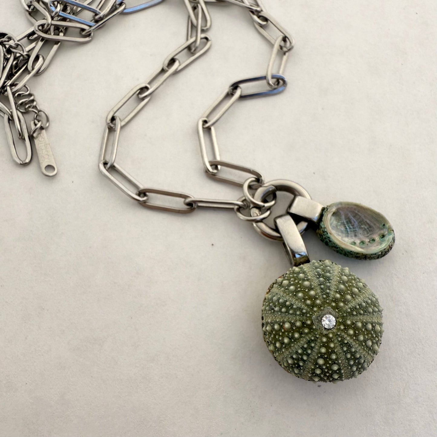 Kina and Paua Shell Necklace