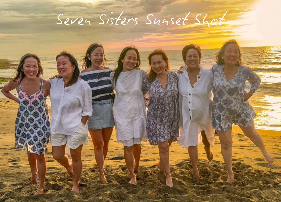 My last leg in the Philippines with my 7 sisters