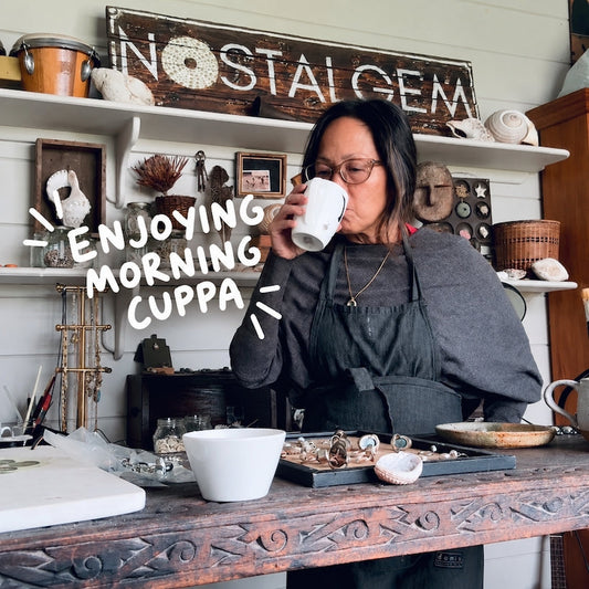 Morning Cuppa & Workbench Treasures