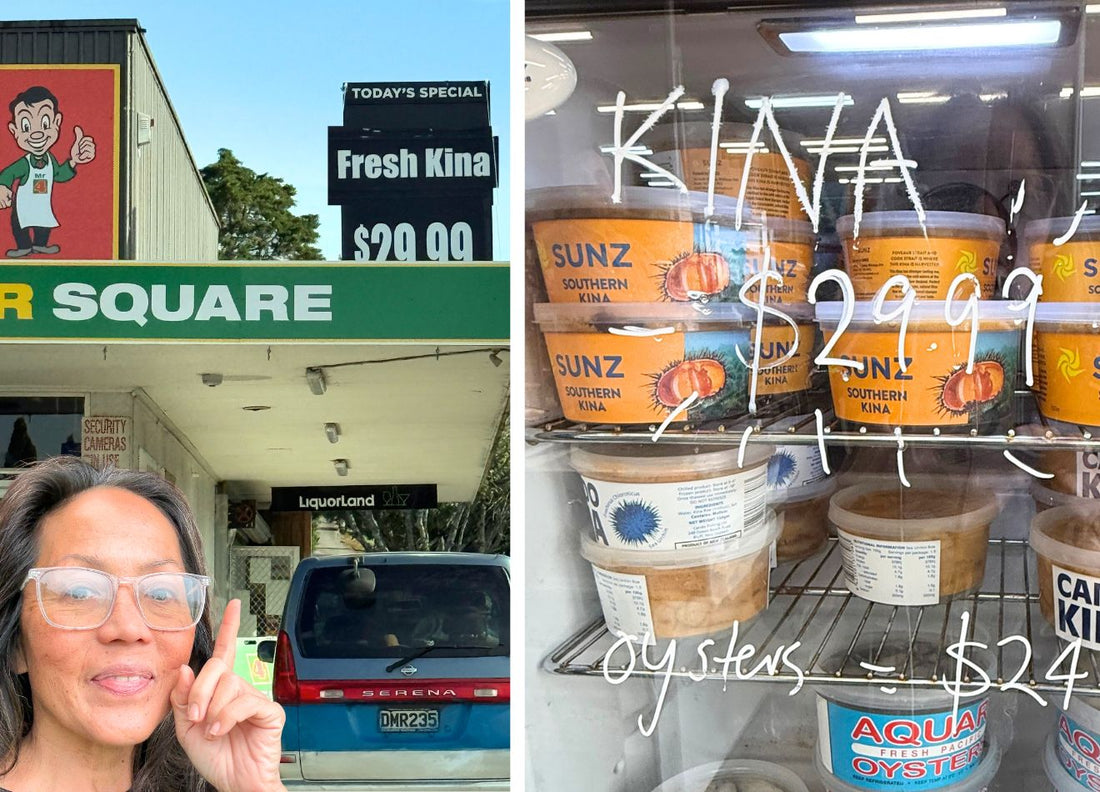 🐚 The fresh catch I spotted in Whangārei