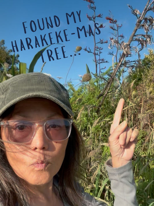 ✨ My barn studio’s rustic Christmas tree