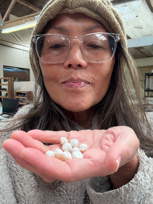 Confession time: I went a bit overboard ordering freshwater pearls