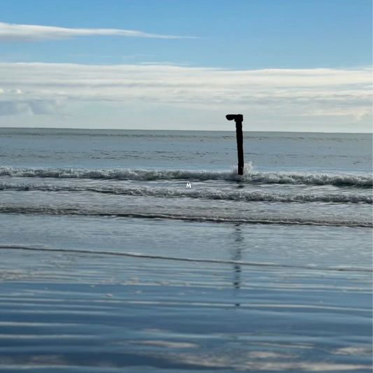 The best board rack on the beach (it's free)