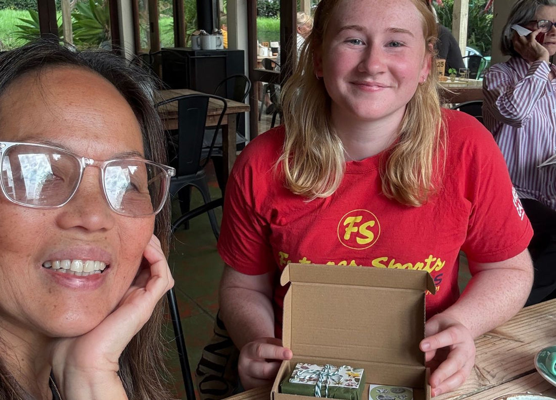 A lovely customer was in Paihia for the day...