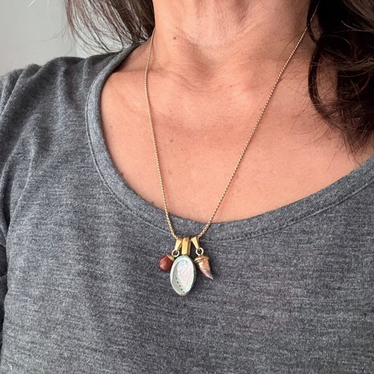 The Seafarer’s Story Trio Necklace