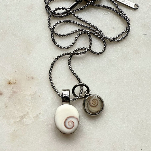 Mother & Child Story Necklace: Cat's Eye (Free Gift Wrap)