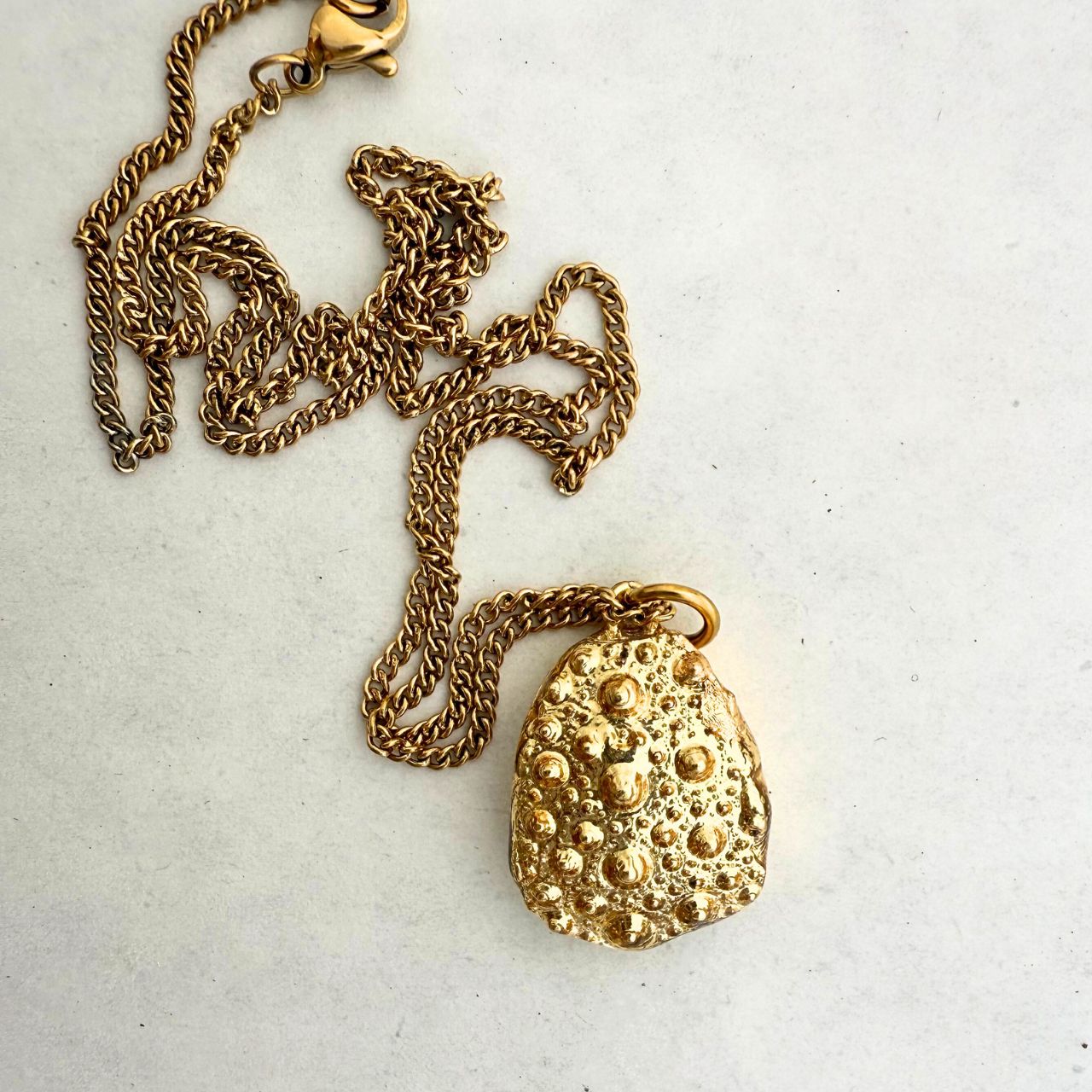 Broken Kina Shell Necklace (Gold plated) - Samples & Seconds