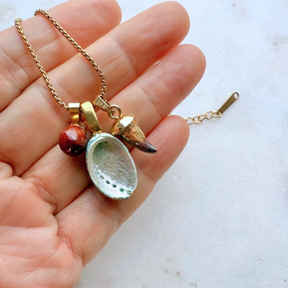 The Seafarer’s Story Trio Necklace