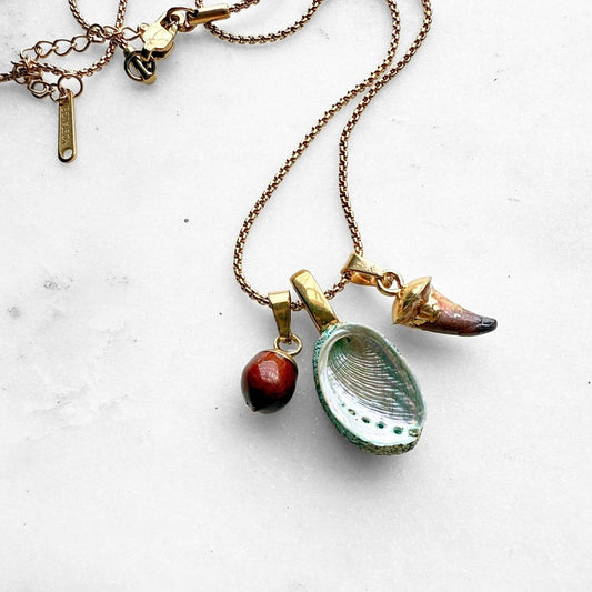 The Seafarer’s Story Trio Necklace