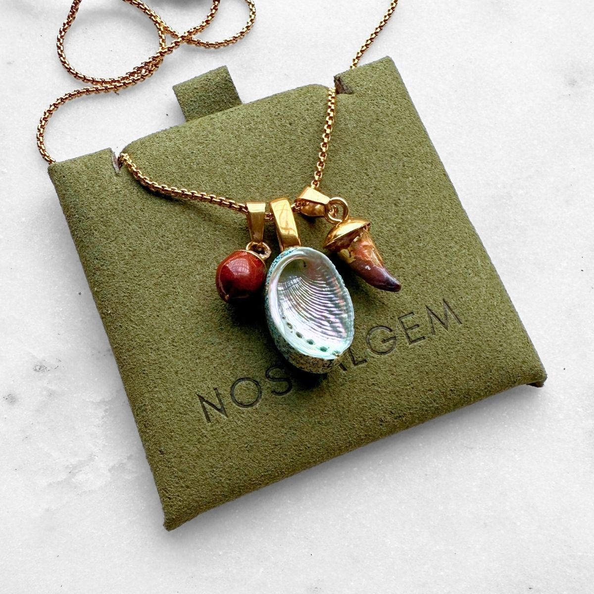 The Seafarer’s Story Trio Necklace