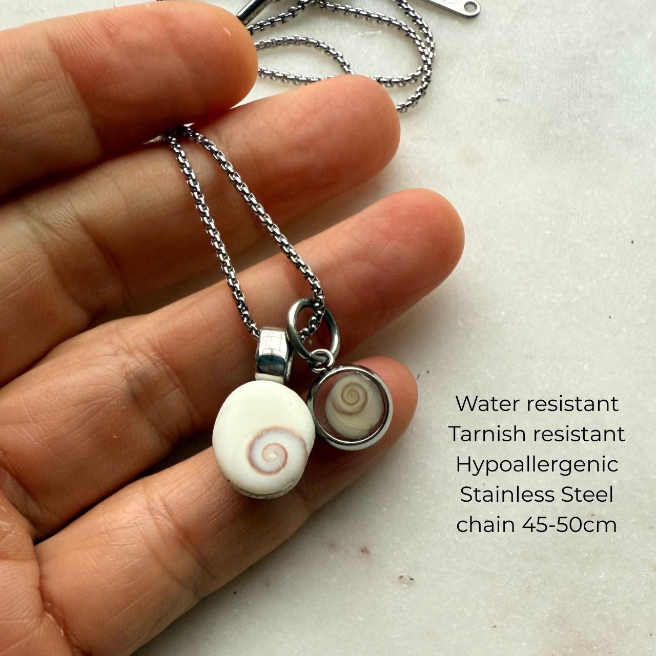 Mother & Child Story Necklace: Cat's Eye (Free Gift Wrap)