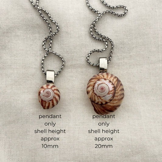 Kota Wheel Shell Single Pendant