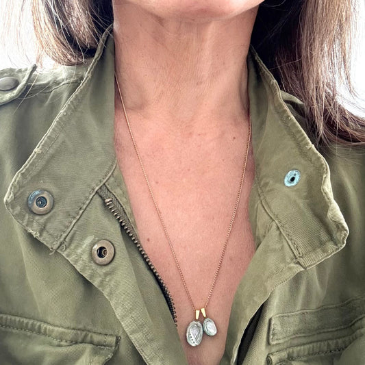 Tiny Paua Connections Necklace