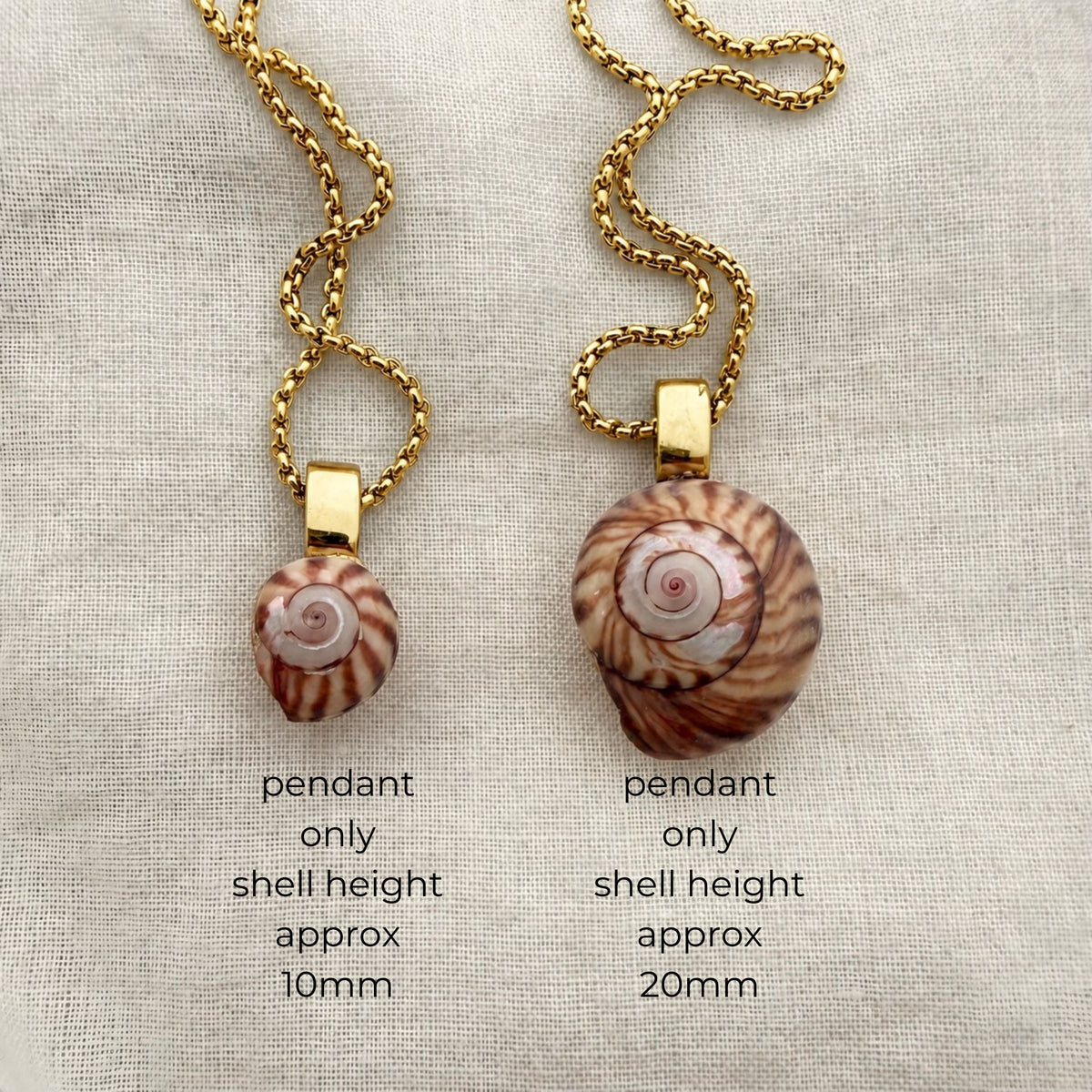 Kota Wheel Shell Single Pendant