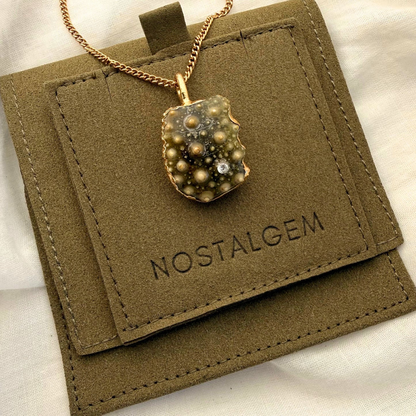 Broken Kina (Sea Urchin) Shell Fragment Necklace