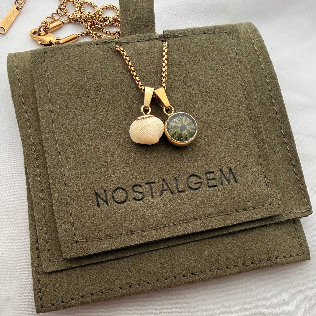 Shell Story Necklace: Tiny Cockle & Kina Shell Necklace