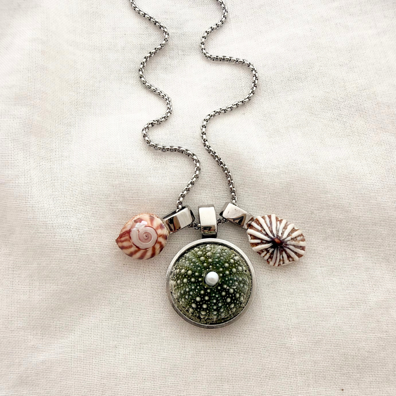 Shell Story Trio Necklace: Kota, Kina & Limpet