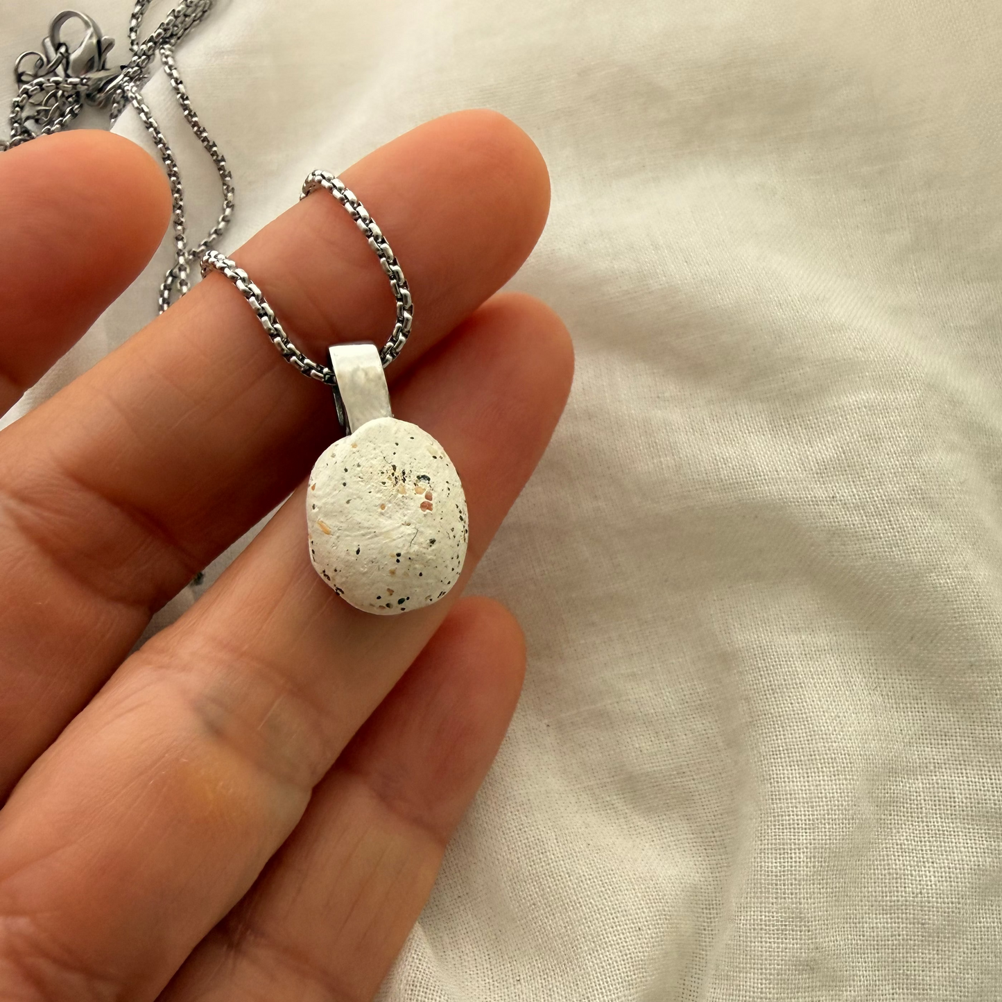 Cat's Eye Single Pendant Necklace