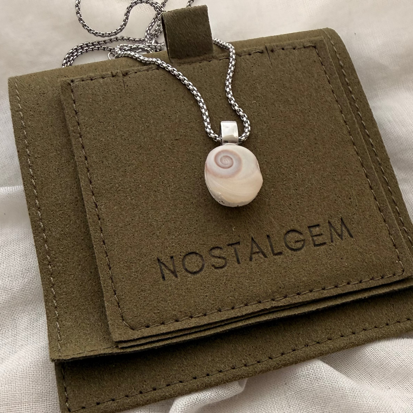 Cat's Eye Single Pendant Necklace