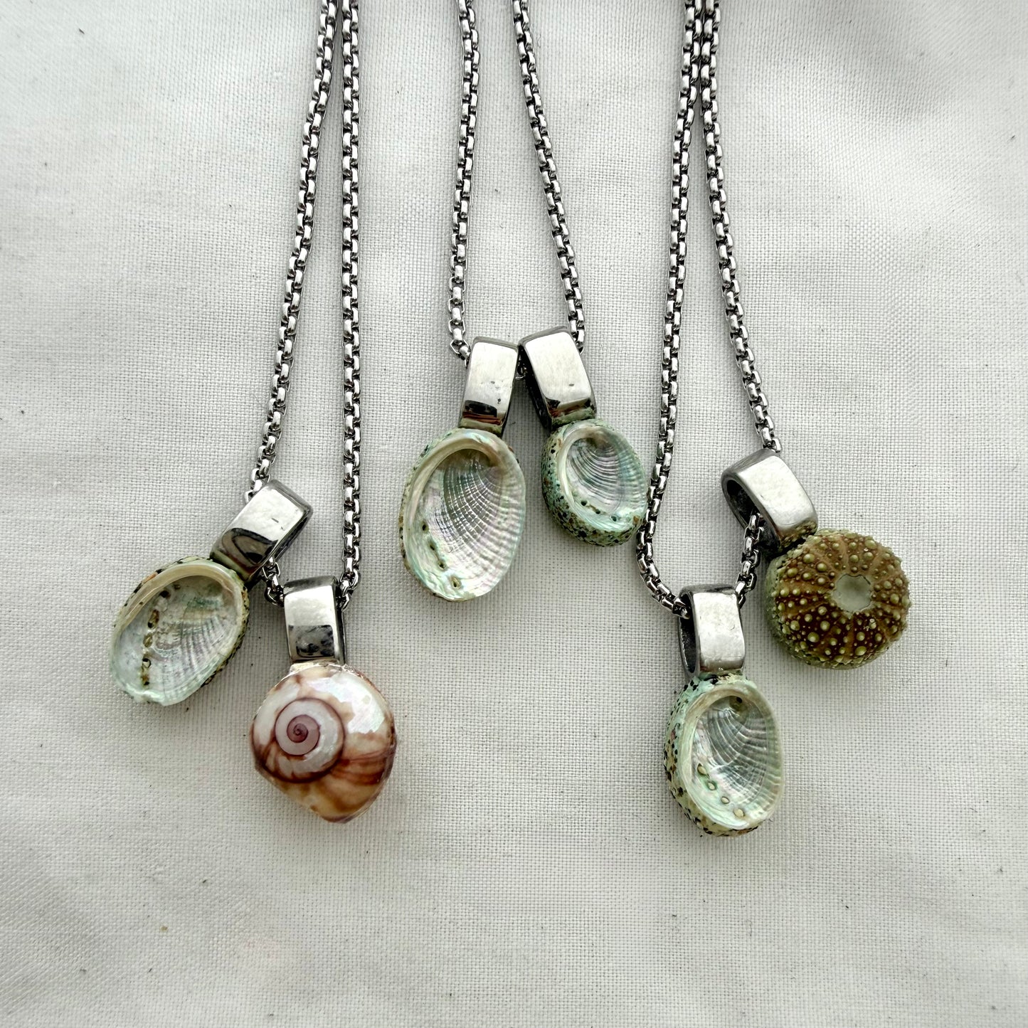 Miniature Shell Pair Necklace