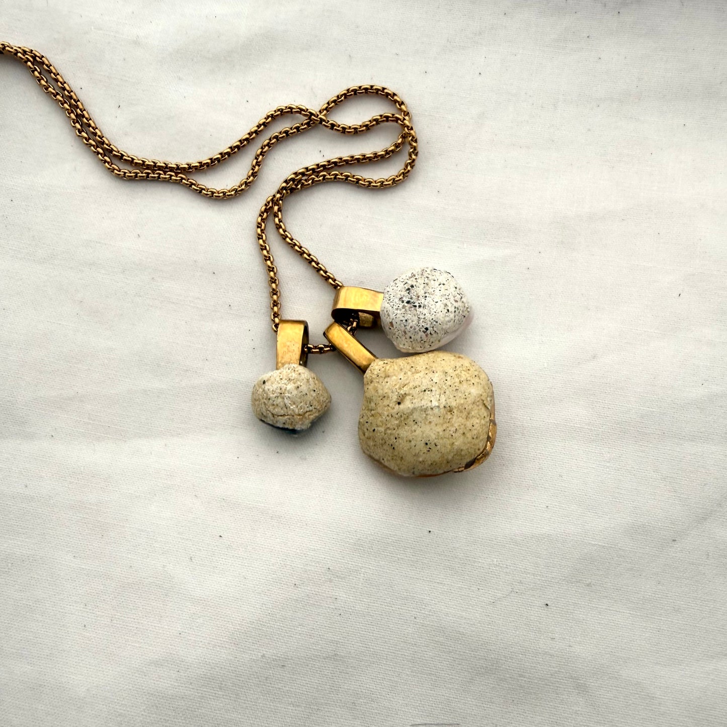 Shell Story Trio Necklace | The Clam Clan