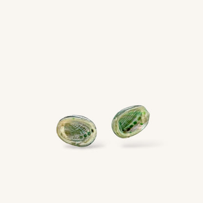 Tiny Farm Paua Shell Stud Earrings