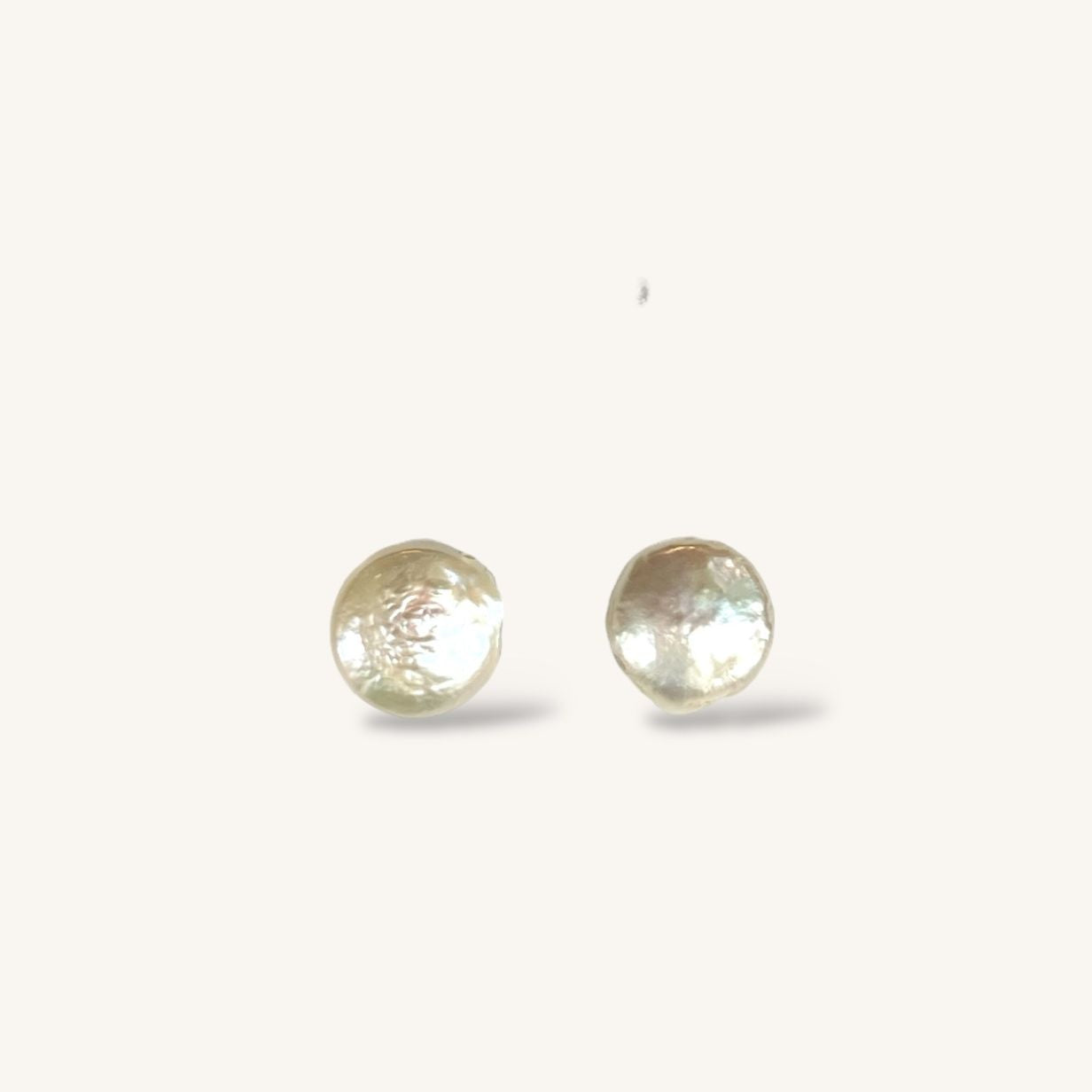 Baroque Keshi Pearl Perfectly Imperfect Stud Earring