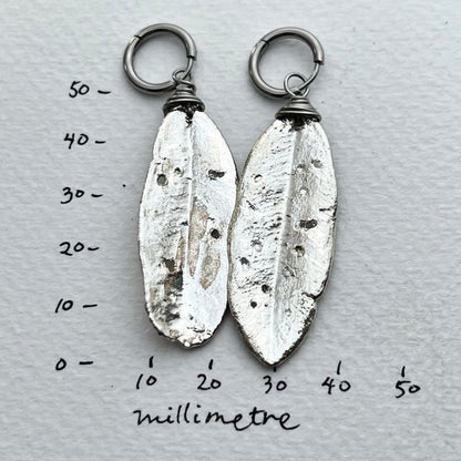 Pohutukawa Leaf Perfect Imperfection Earrings 6