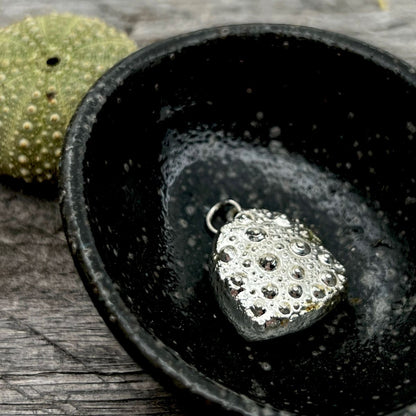 SS22 - Kina Sea Urchin Silver Dipped Pendant