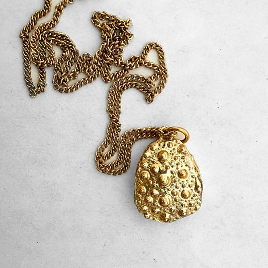 Broken Kina Shell Necklace (Gold plated) - Samples & Seconds